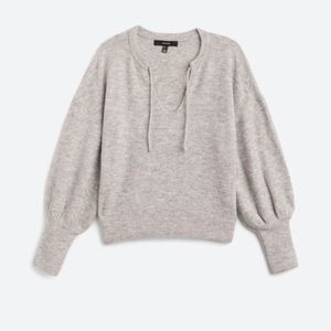 VERO MODA
Bonnie Tie Neck Balloon Sleeve Pullover